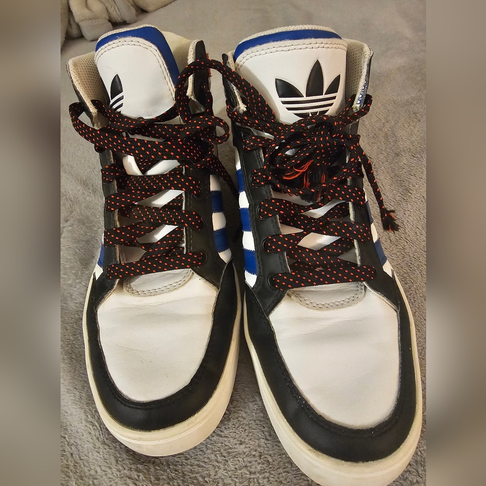 Adidas Hard Court High J Transmission Athletic Sneakers